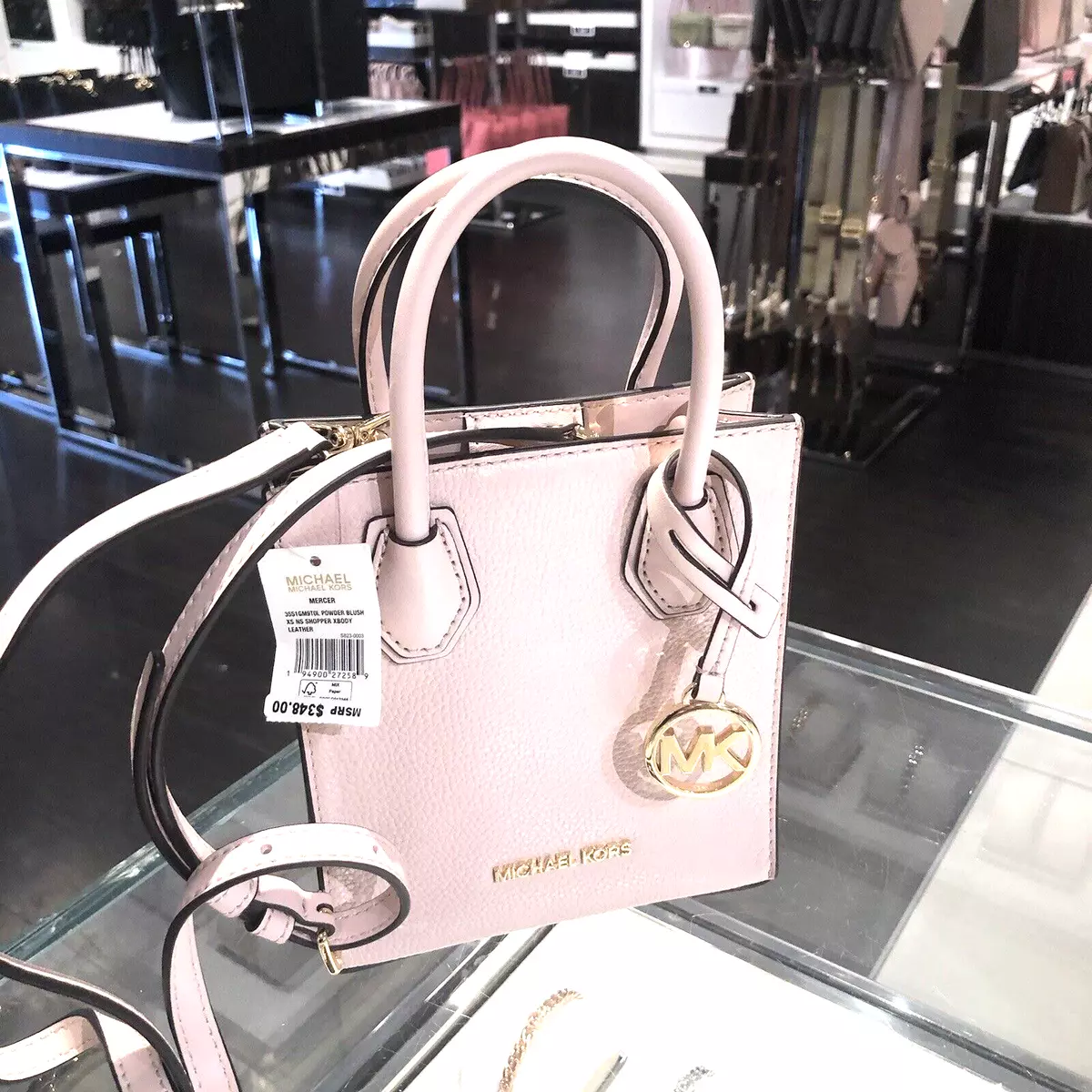 Amazon.com: Michael Kors Avril Small Top Zip Satchel Shoulder Crossbody Bag  MK Pink Rose MK : Clothing, Shoes & Jewelry