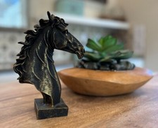 Horse Head Statue, Horse Sculpture, Horse Figurine, Horse Lover Gift