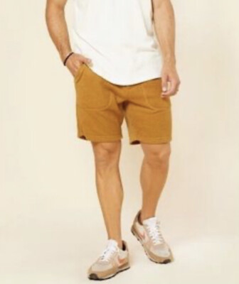 Outerknown Hightide Terry Sweatshorts Curry XL