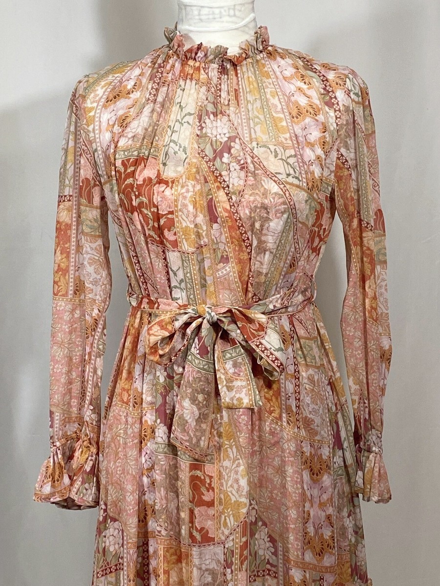 Zimmermann Kaleidoscope Tubular Midi-Dress size 0/us size 4 | eBay