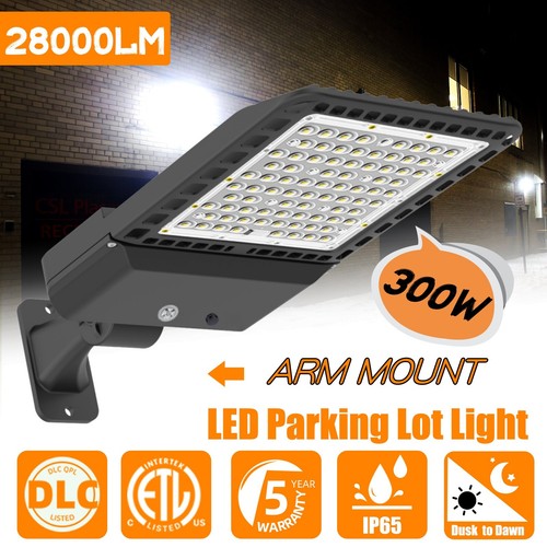 LED Parking Lot Light 300W, 200W LED Street Lighting with Dusk to Dawn Photocell - Picture 14 of 20