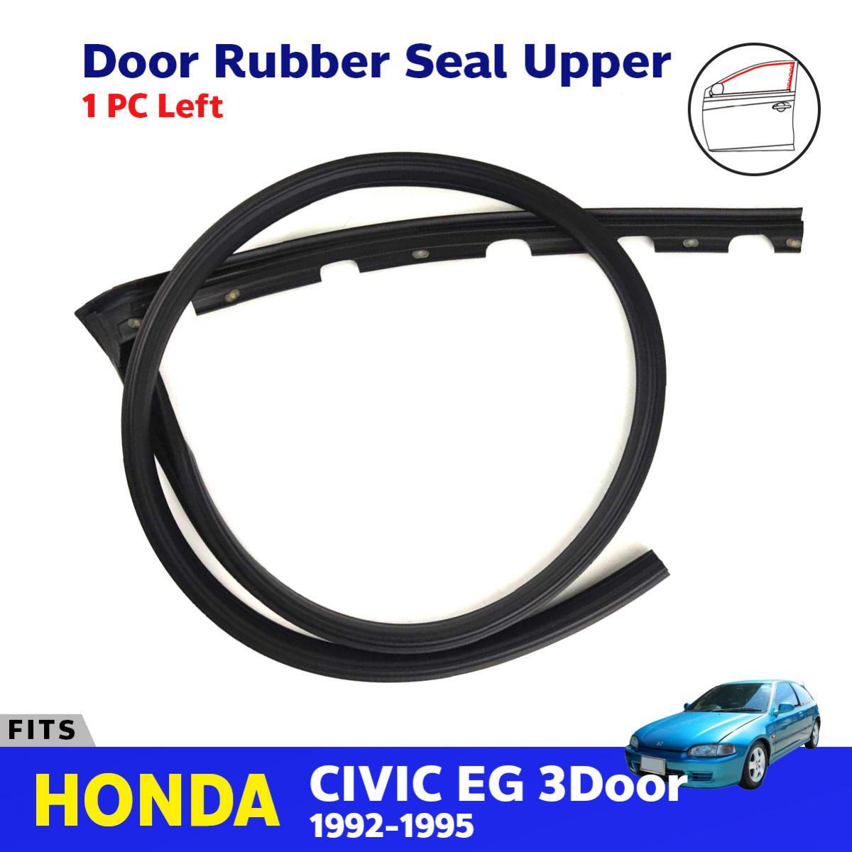 For Honda Civic EG 3D Hatchback 92-95 Door Rubber Seal Upper