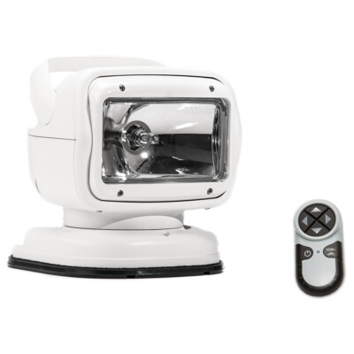 Golight Radioray GT Portable Mount  White Halogen  Wireless Handheld Remote