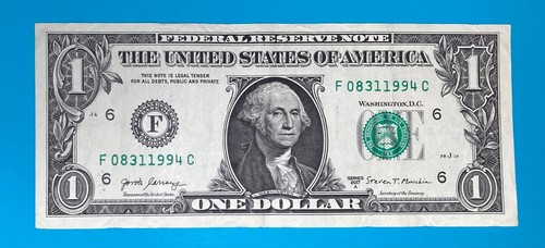 August 31, 1994 (F 08311994 C) BIRTHDAY Note $1 One Dollar Bill - Picture 2 of 4