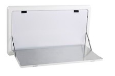 Wohnwagen Wohnmobil Klappbarer Picknicktisch  Außentisch 800x450x25mm weiß