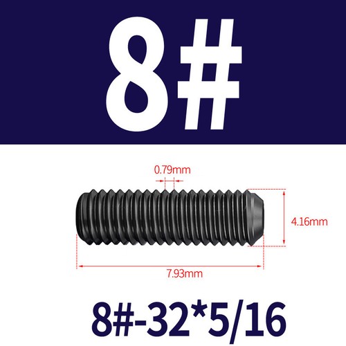 UNC / UNF / Inch Grub Screw Grade 12.9 Steel Set Screws - Picture 24 of 87