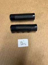 Hunt Wilde Vintage Black Bicycle Shorty 3/4" Handlebar Grips NOS