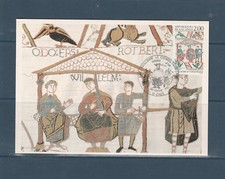  Strasbourg carte 1er jour  Guillaume le Conquerant 14  Caen  1987