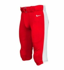 red nike football pants