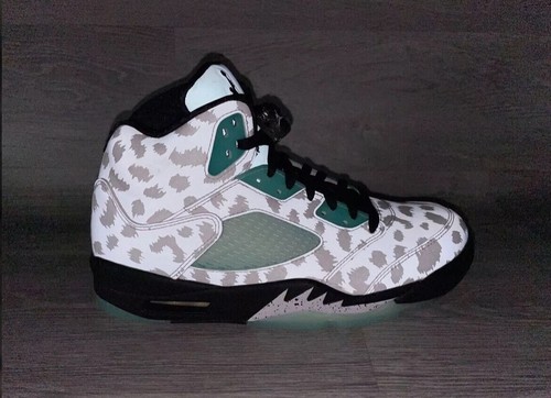 Nike Air Jordan 5 Retro "Island Green" CN2932-100 Taglia: UK 10, EU 45, US 11 - Foto 24 di 24