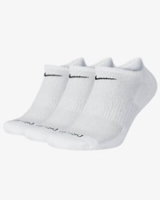 $22 Nike Air Sportswear Everyday Plus Dri-Fit No-Show Socks 3pk sz L 8-10