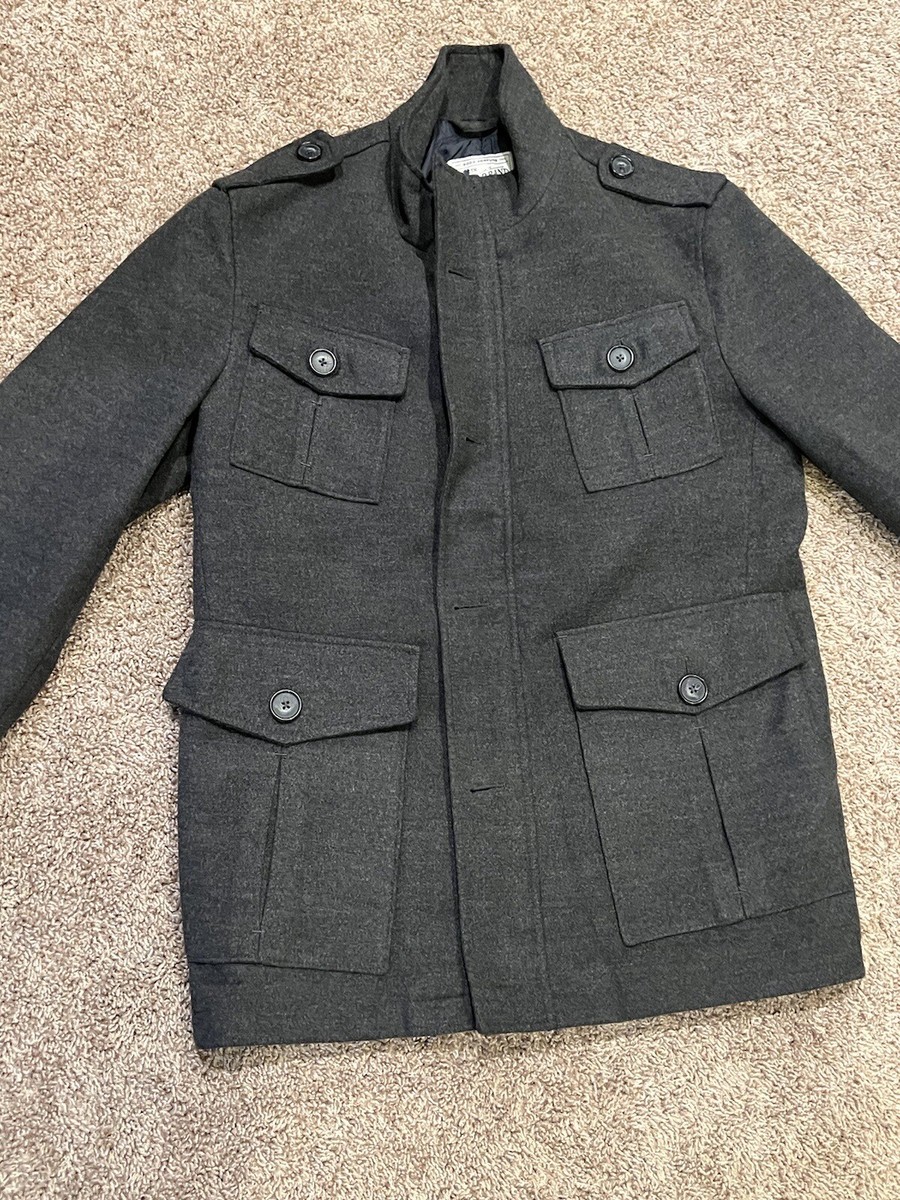Lucky Brand Military Field Jacket Wool Blend M | eBay Lucky Brand Military Field Jacket Wool Blend M | eBay