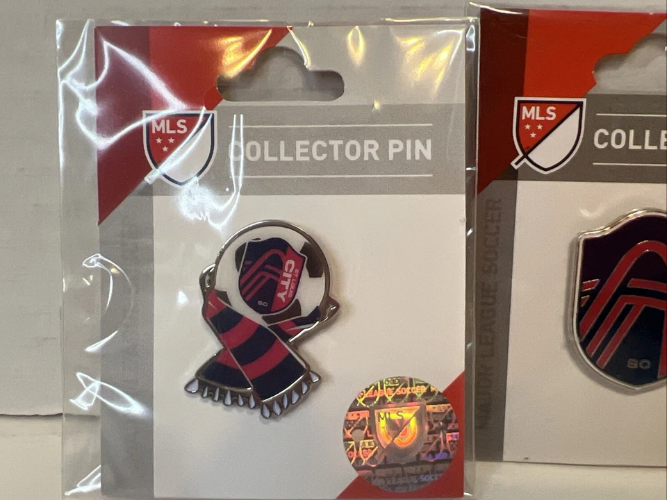 Lot of 2 St Louis City SC MLS Soccer Pins Official Futball Club Team Logo Pin - Image 2 of 4