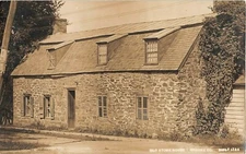 c.1910 RPPC Old Stone House Athens NY Greene county