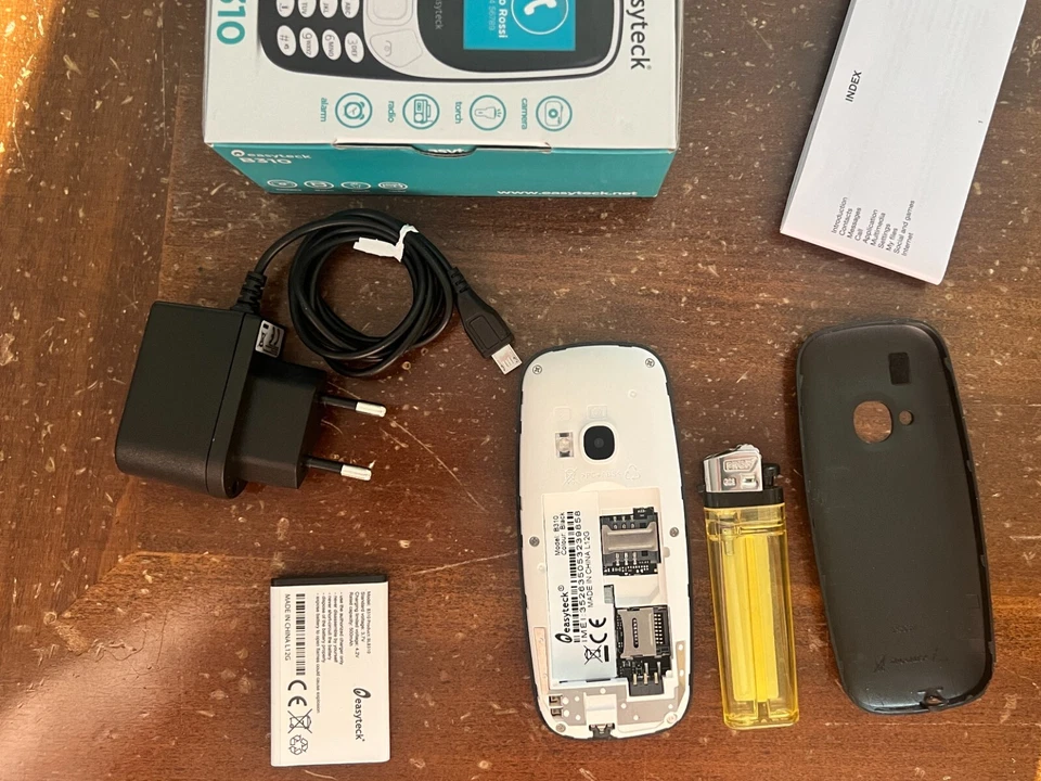 TELEFONO CELLULAR BASE Easyteck B310 B310I NERO Vivavoce Fotocamera FM Player AV - Immagine 3 di 4