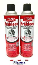 CRC 05089 Brakleen Brake Parts Cleaner, Degreaser - 19 oz can 2 PACK 