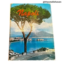 USMC Napoli Italy Vintage Fold Out Postcard Set 18 Military Souvenir Travel