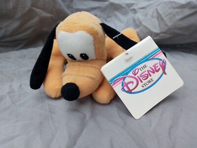 The Disney Store Mini Bean Bag Plush Pluto