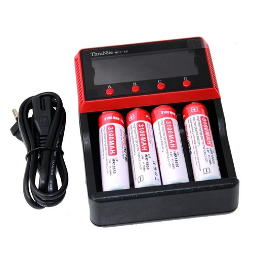 ThruNite Bundle: TN36 limited 11000 lumens Cool White+ MCC-4S+3100*4 - Picture 7 of 7