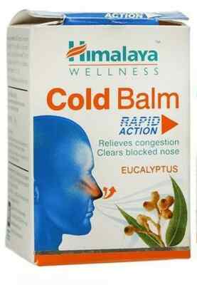 Himalaya COLD BALM EUCALYPTUS Relieves Nasal Congestion, 10 GMS, FREE SHIP