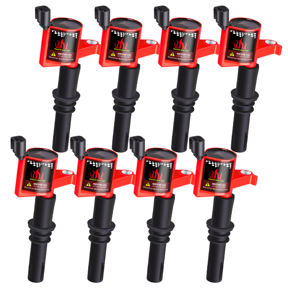Replacement REPF504613 Ignition Coil Compatible With 1998-2011 Ford Crown Victoria 2003-2014 E-150 8Cyl 4.6L 5.4L Set Of 8 - Foto 9