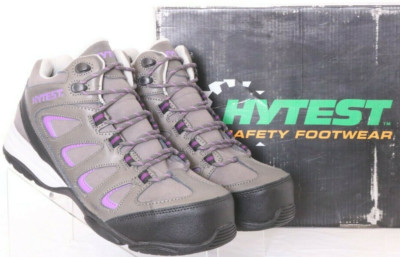 Hytest K17383 Hiker CT ESD Composite Steel Toe Shoes Ankle Boots Women's 8 M
