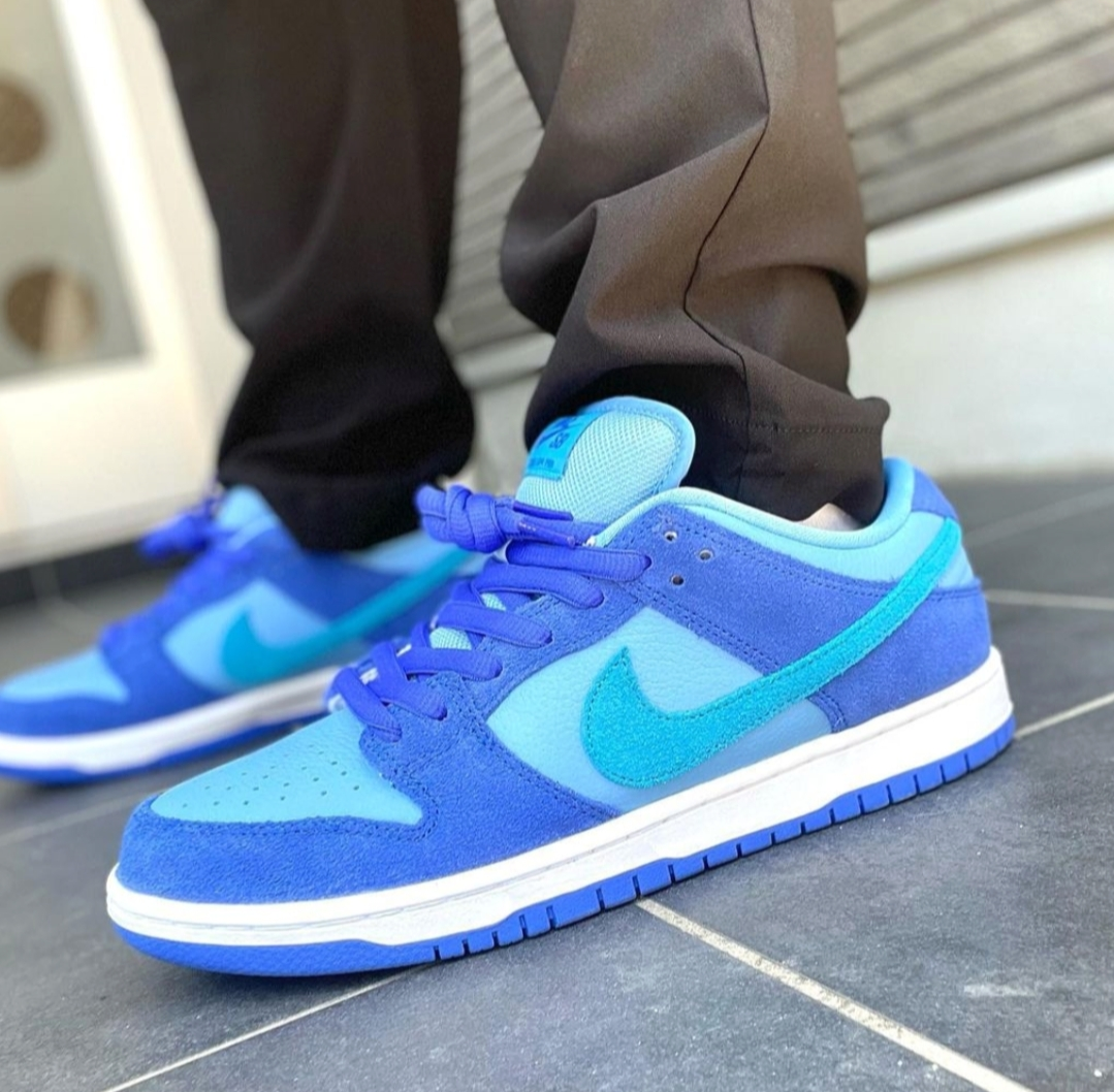 Size 4.5 - Nike Dunk Low Pro SB Fruity Pack - Blue Raspberry