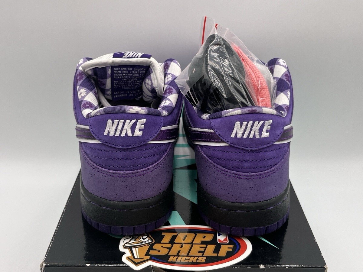 DS NEW Nike SB Dunk Low Concepts Purple Lobster Size 8 DS NEW Nike SB Dunk Low Concepts Purple Lobster Size 8