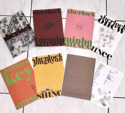 SHINee 2012 Sherlock Mini Album Taiwan Box CD 140-P Photobook