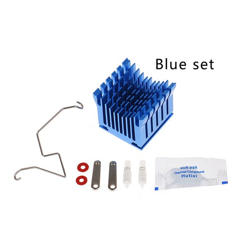 Aluminium Southbridg Heatsink Motherboard South North Bridge Chipset Radiator - Bild 8 von 14