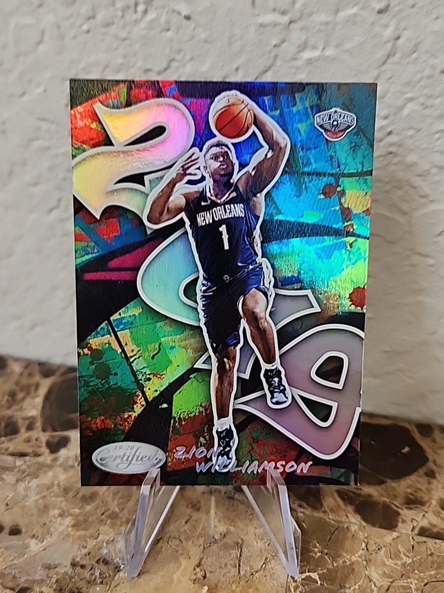 Zion Williamson 2019-20 Panini Certified Graffiti #7 Rookie SP | eBay