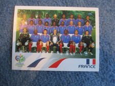 Panini sticker picture football World Cup World Cup 2006 No. 454 team picture France