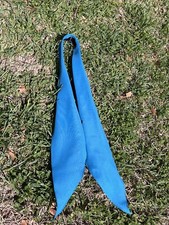 Square Dance Scarf Diner Vintage Turquoise Blue