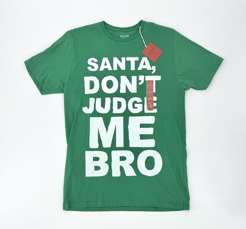 Men's Mossimo Supply Co Holiday Print Cotton T shirt in Green Size: Medium - Picture 2 of 6
