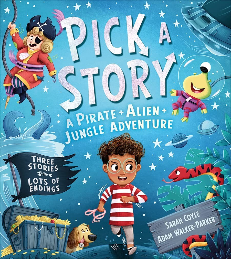 Pick a Story: A Pirate Alien Jungle Adventure interactive you Choose Story 3+
