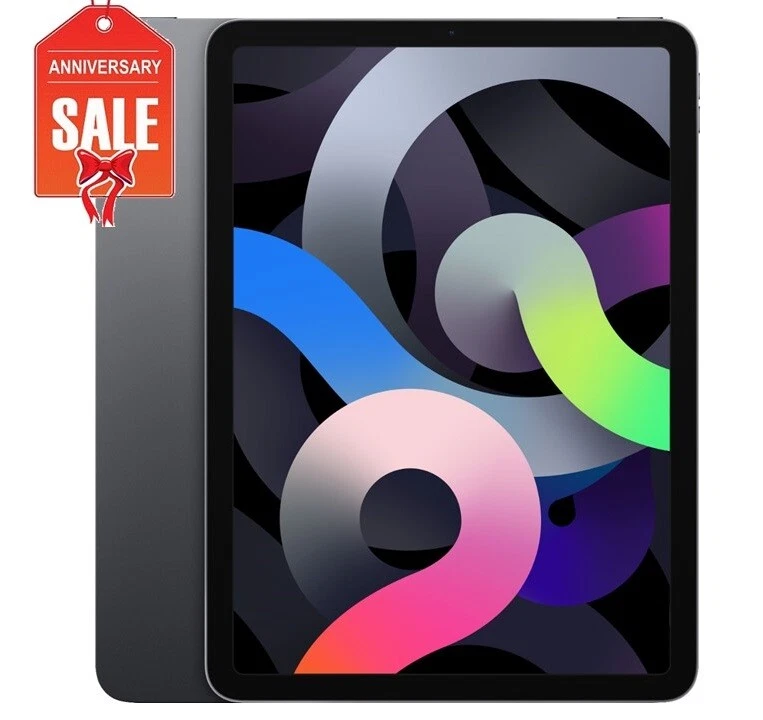 Apple iPad Air 10.9" 4ta Generación, 64GB, Wi-Fi - Gris espacial - Bueno - 1 AÑO DE GARANTÍA