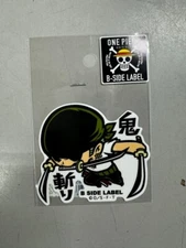 ONE PIECE x B-Side Label Sticker - UV + Water Resistant - Roronoa Zoro 3-Swords