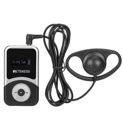 Retekess T131S Wireless Tour Guide Audio System Receiver for T130S Tour Court 