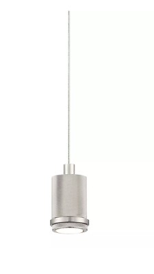 Access Lighting 63139LEDD Port Nine Stark 3''W LED Mini Pendant - Brushed Steel /