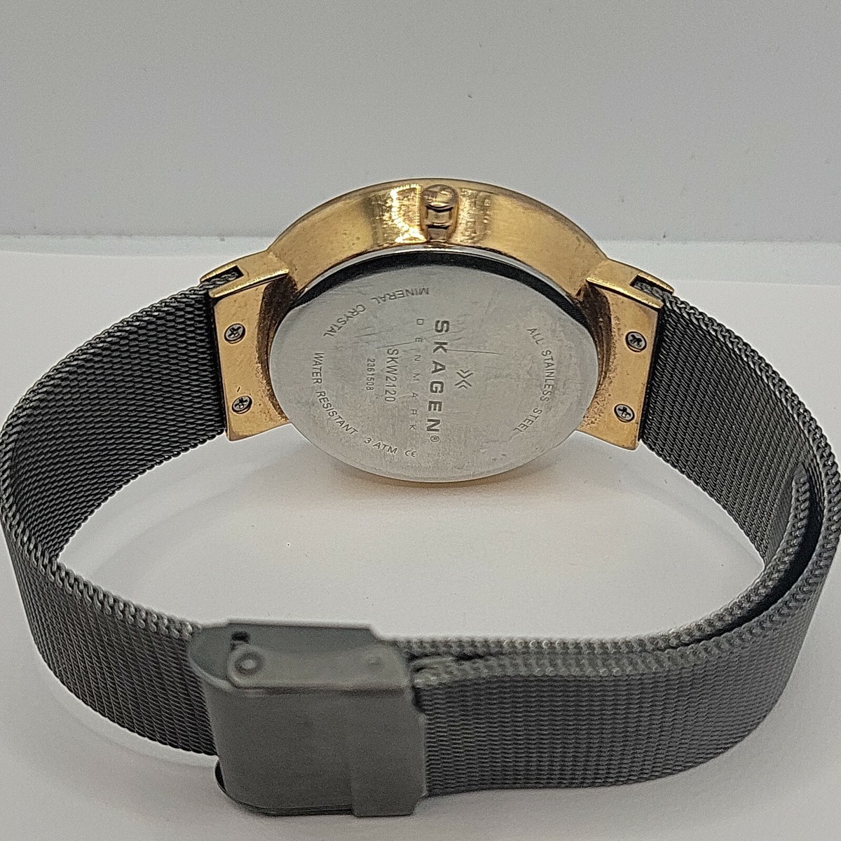 Skagen SKW2120 Women\'s Stainless Steel Mesh Analog Dial Quartz Wrist Watch AM613 Skagen Women main image 4