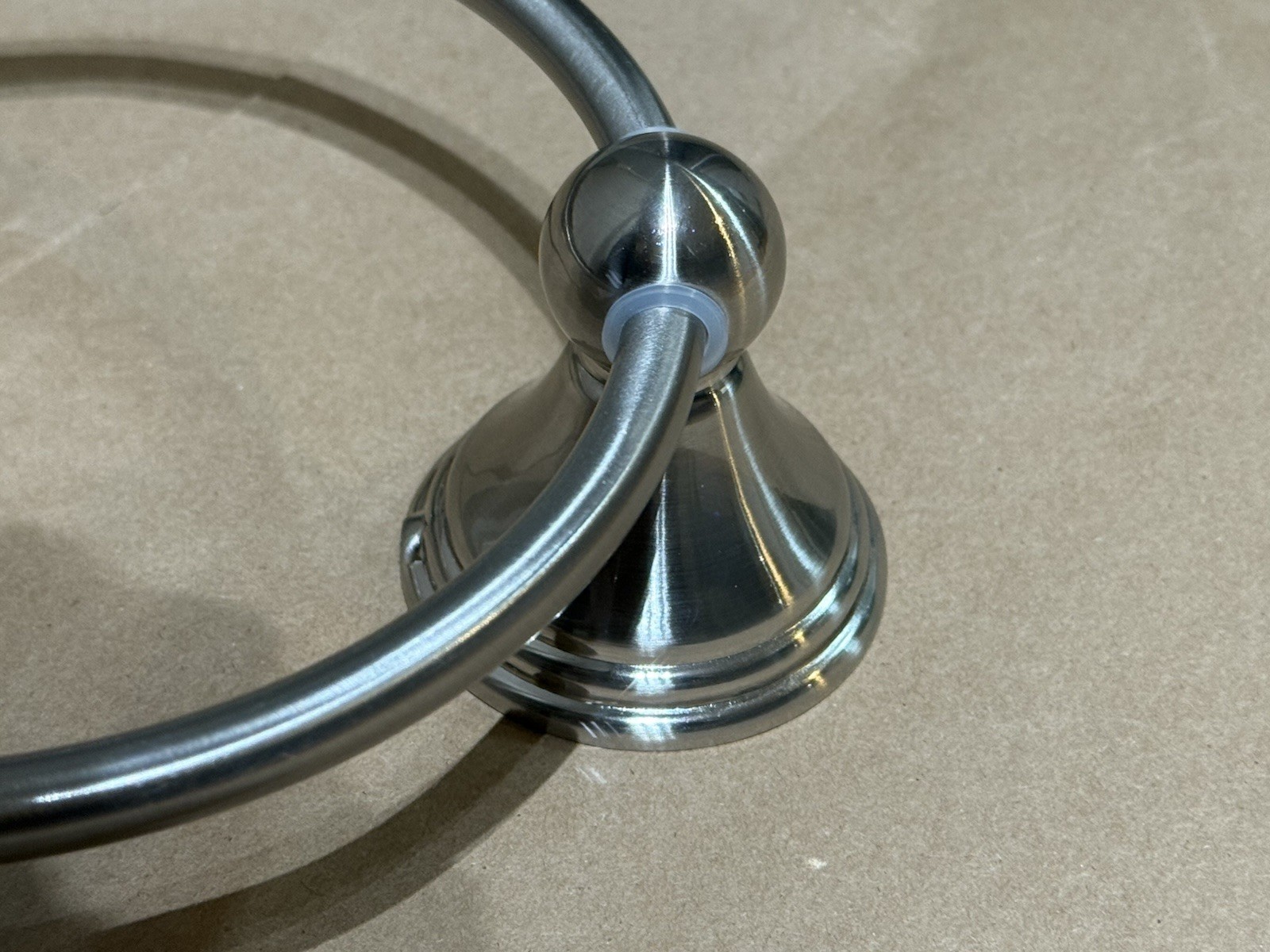 New Kp Direct Brushed Nickel Towel Ring Item # 18332