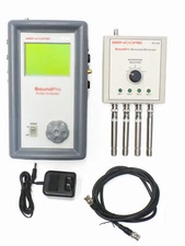 Sencore SP295 Contractor SoundPro Audio Analyzer & Mx299 Microphone Multiplexer