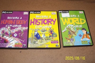 Become a World Explorer, History Explorer or a Human Body Explorer