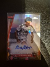 Topps Chrome MLS 2024 -  Kristian Fletcher Autograph - D.C. United- CA-FL
