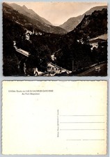 Pont Napoleon Luz-St-Sauveur Gavarnie Pyrenees RPPC Yan Quinault France Vintage
