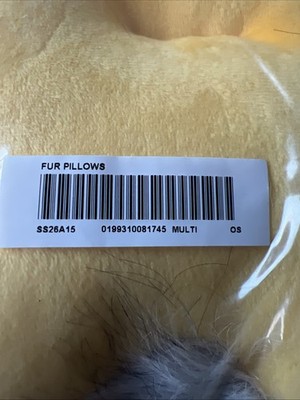 Supreme Faux Fur Pillow - Multicolor - SS26 - Brand New | eBay