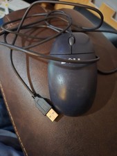 Dell Genuine USB 3-Button Ball Mouse w/ Scroll Wheel   Tested