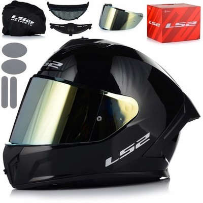 Motorradhelm Integralhelm | LS2 RAPID III SOLID | Full Face Rollerhelm +2xVisor