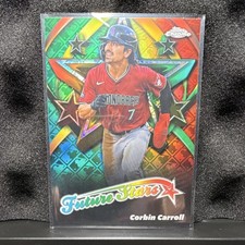 2025 Topps Chrome Logofractor Edition - Future Stars Corbin Carroll #FS-16