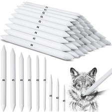 288 Pcs Blending Stump and Tortillion Set Paper Art Blenders for Drawing Sket...